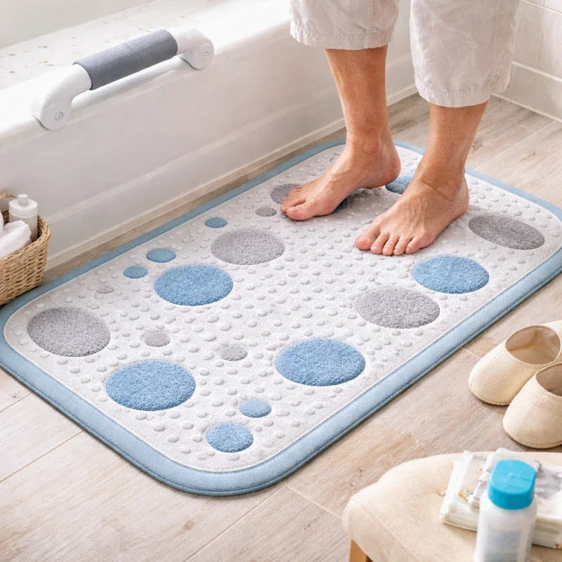 Tapis de bain pour personnes agées