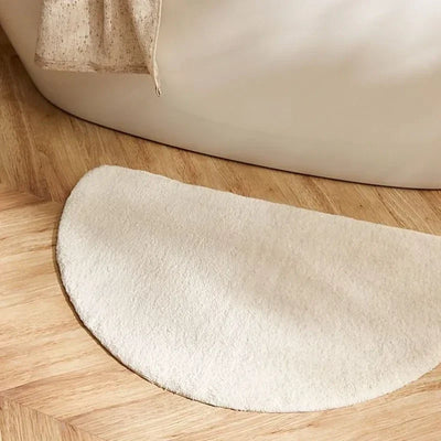 Tapis de bain demi lune