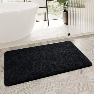 Tapis de bain noir