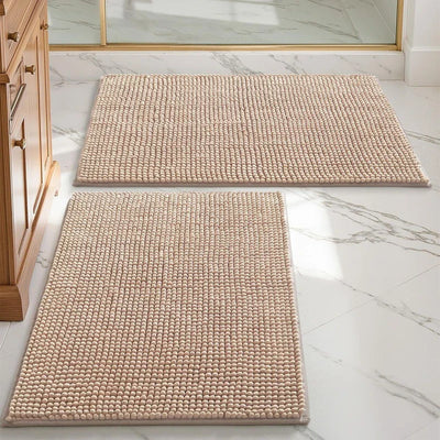 Tapis de bain beige