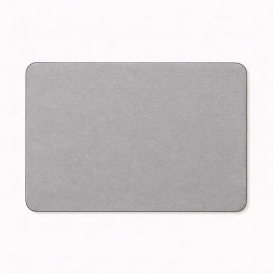 Tapis diatomite gris