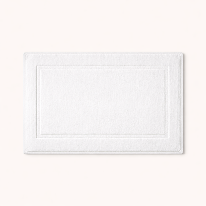 tapis de bain en coton