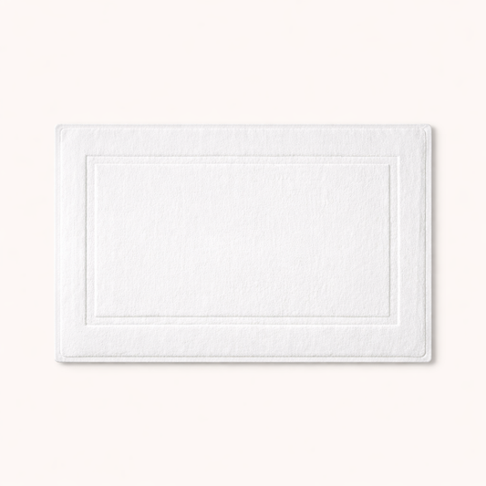 tapis de bain en coton