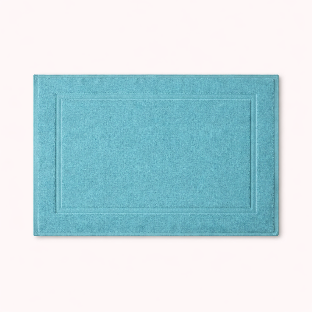 tapis de bain en coton