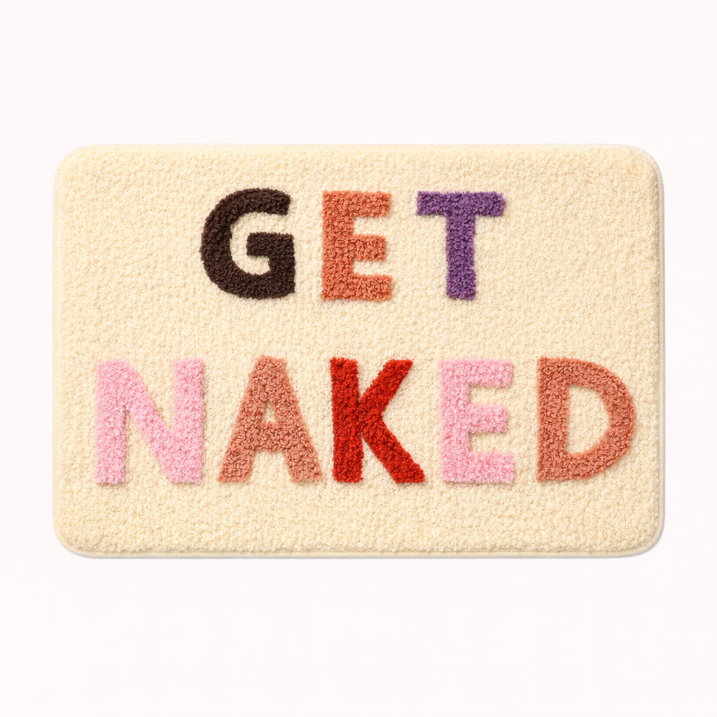 Tapis de bain vintage