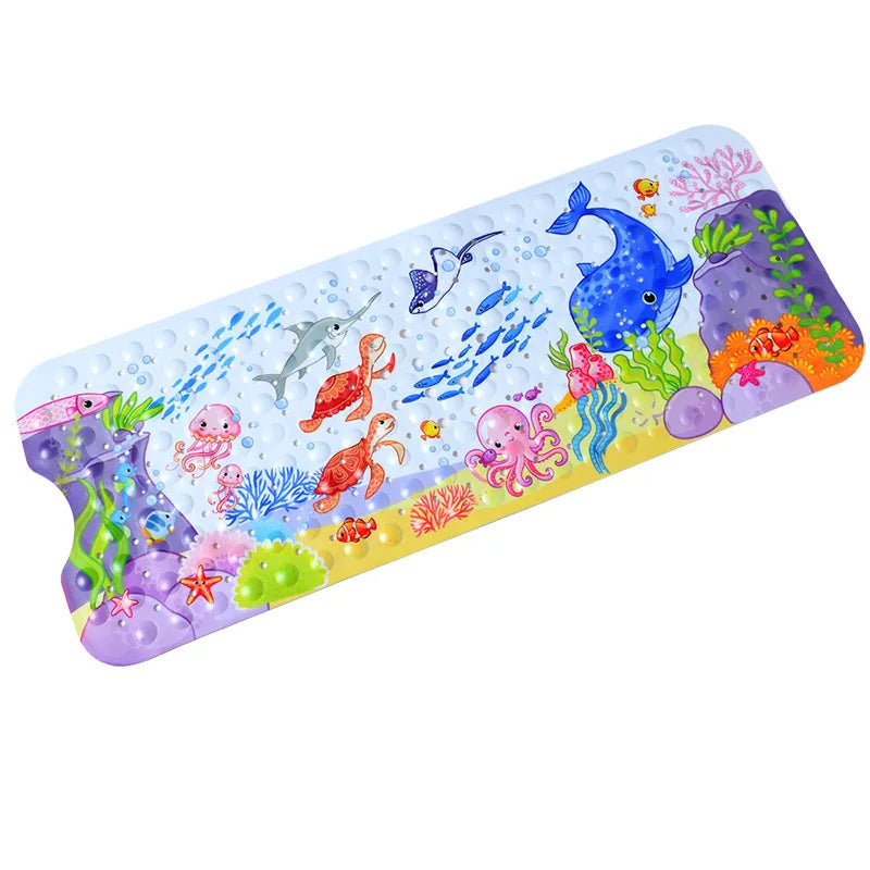 Tapis de bain les petites tortues