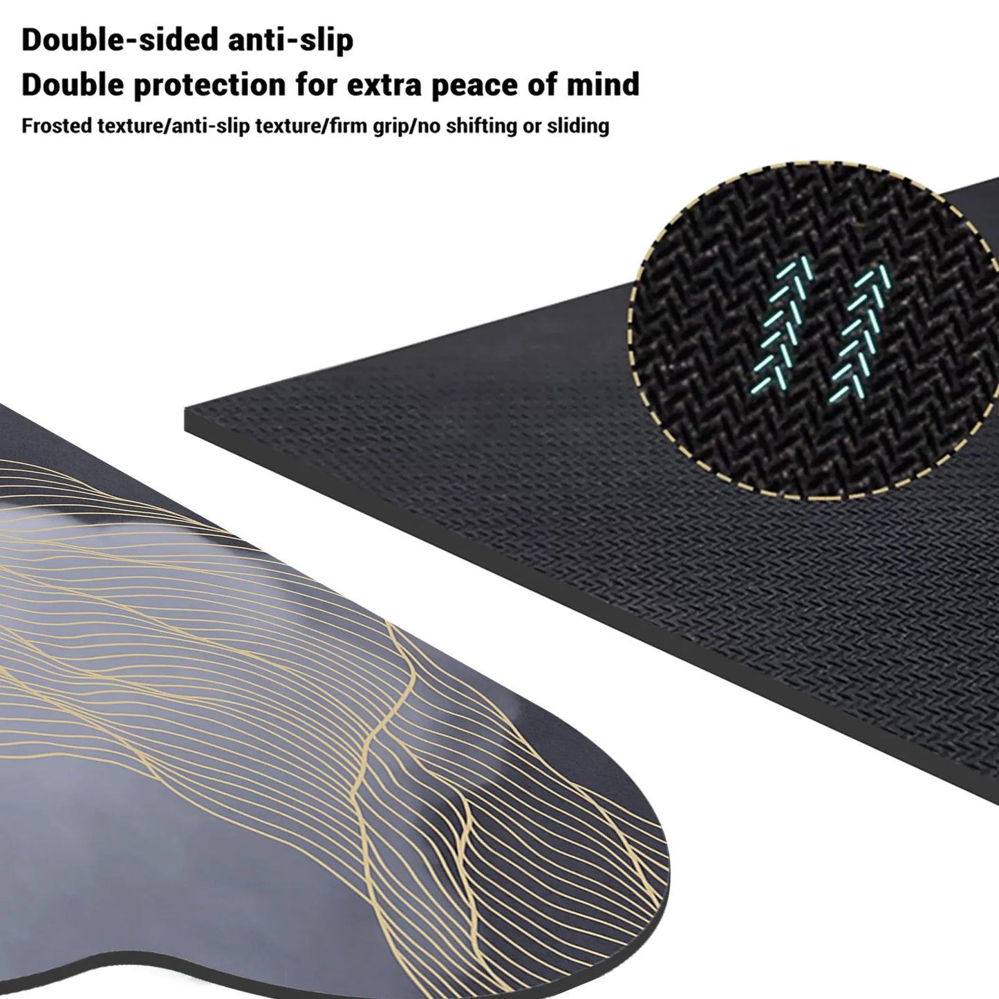 Tapis diatomite forme nuage