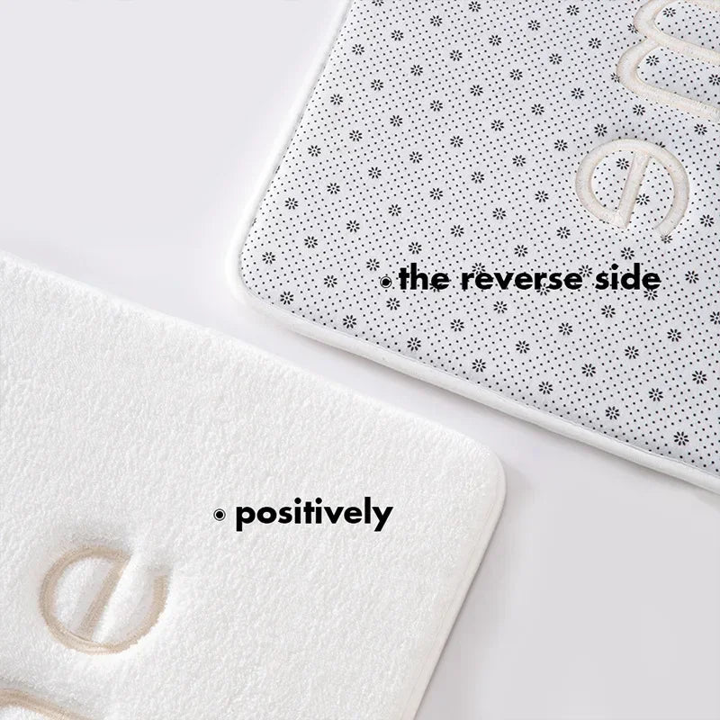 Tapis de salle de bain 120 cm moelleux gris