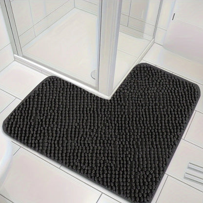 Grand tapis salle de bain chenille