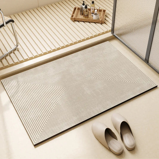 Tapis de bain antidérapant contemporain