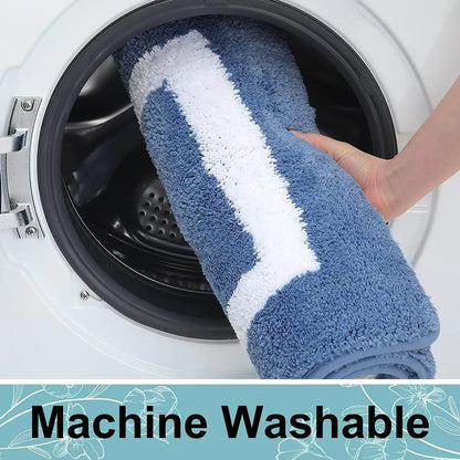 Tapis de bain rouge doux