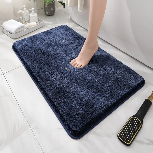 Tapis de baignoire bleu nuit