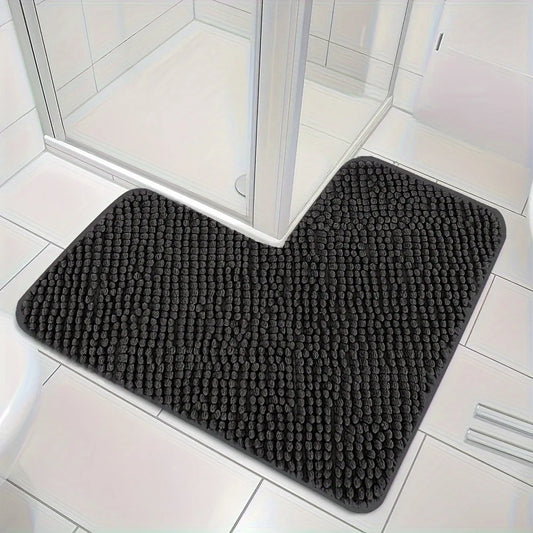 Grand tapis salle de bain chenille
