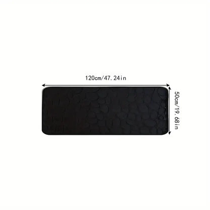 Grand tapis salle de bain long