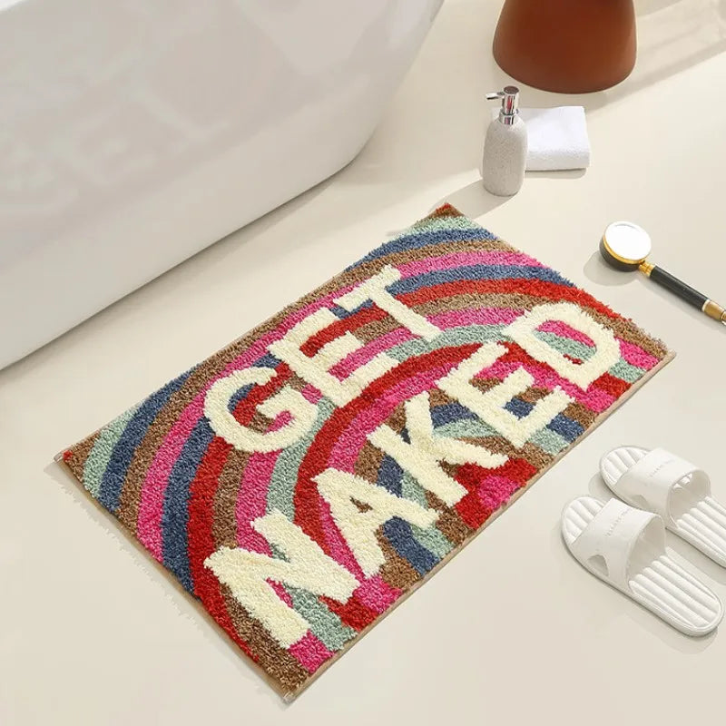Tapis de bain vintage
