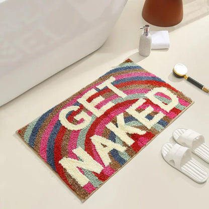 Tapis de bain vintage