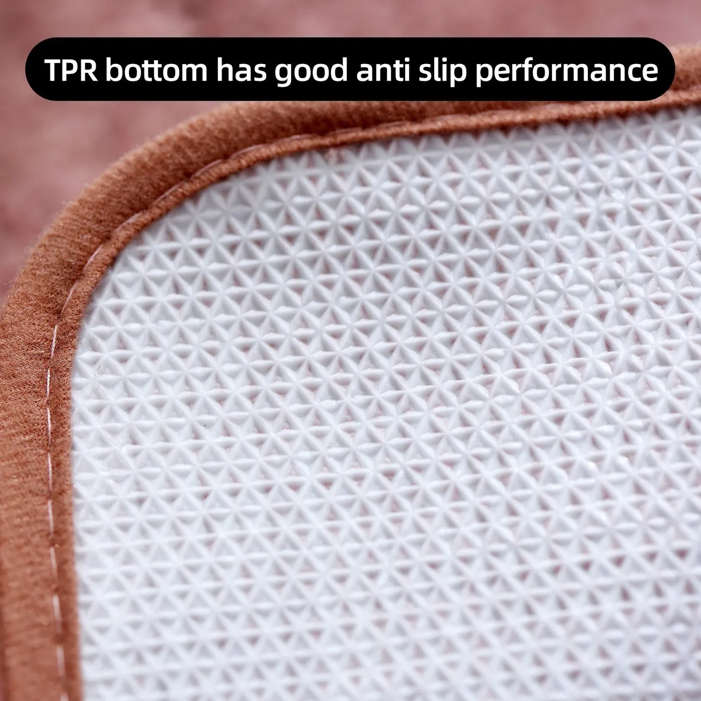 Tapis de baignoire bleu