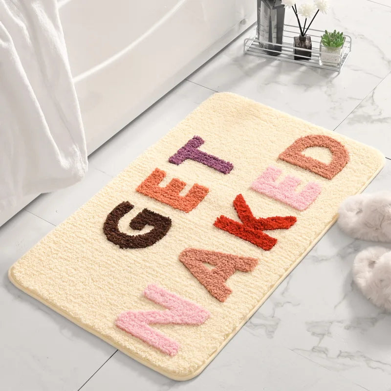 Tapis de bain vintage