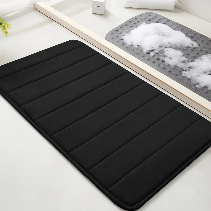tapis de bain noir