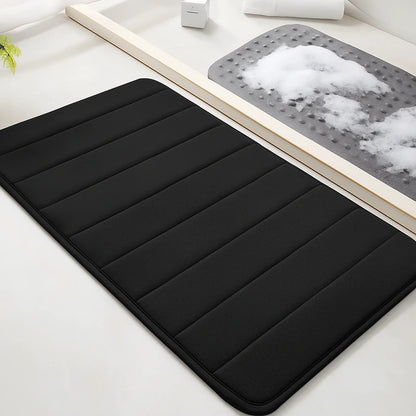 tapis de bain noir