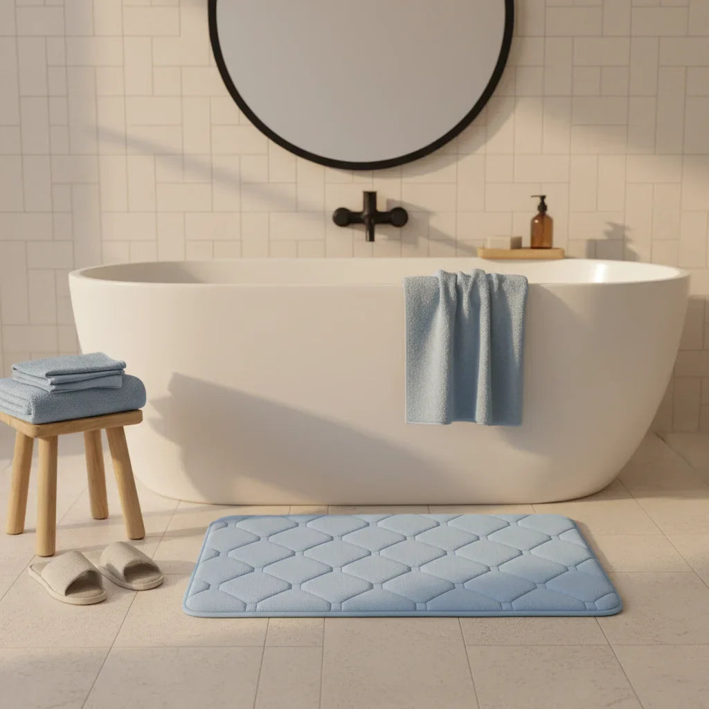 tapis de bain confortable