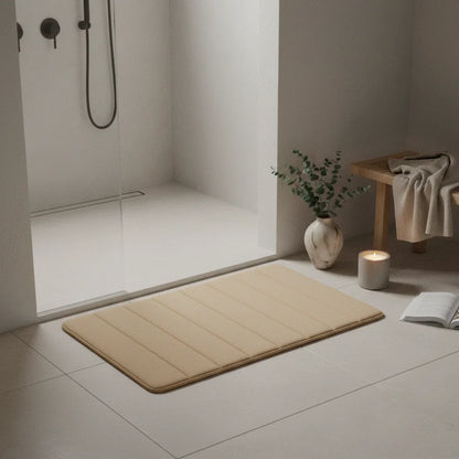 Tapis de bain memoire de forme