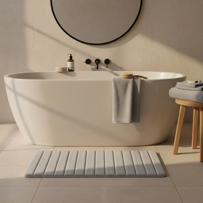 Tapis de bain memoire de forme