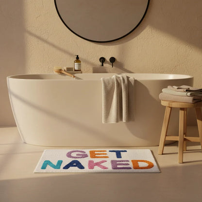 Tapis de bain vintage