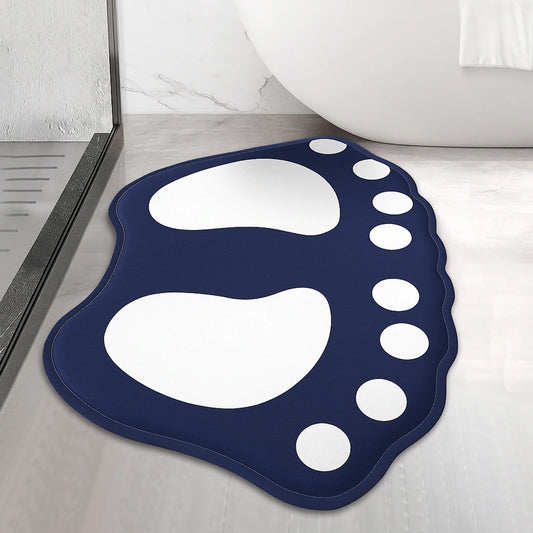 tapis de douche pate de felin