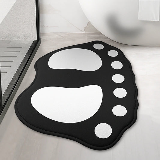 tapis de douche griffe de félin