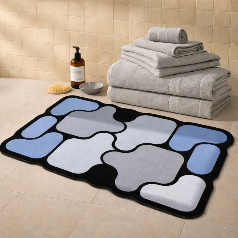 Tapis de bain en diatomite minéral