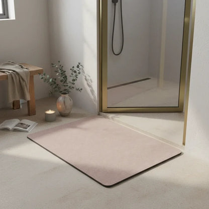 Tapis diatomite beige