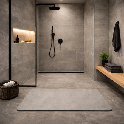 Tapis diatomite anti-glisse