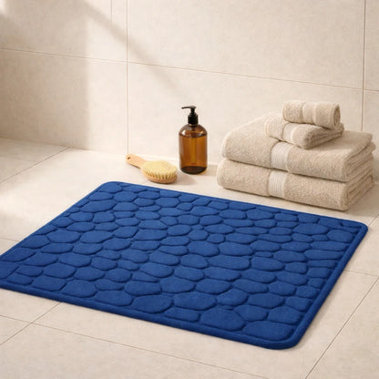 Tapis de bain moelleux en galet
